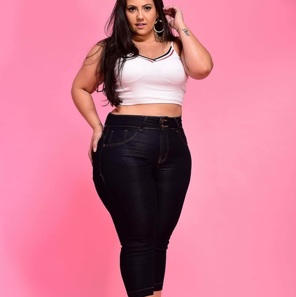 Cropped Jeans pants shapewear 2XL/3XL